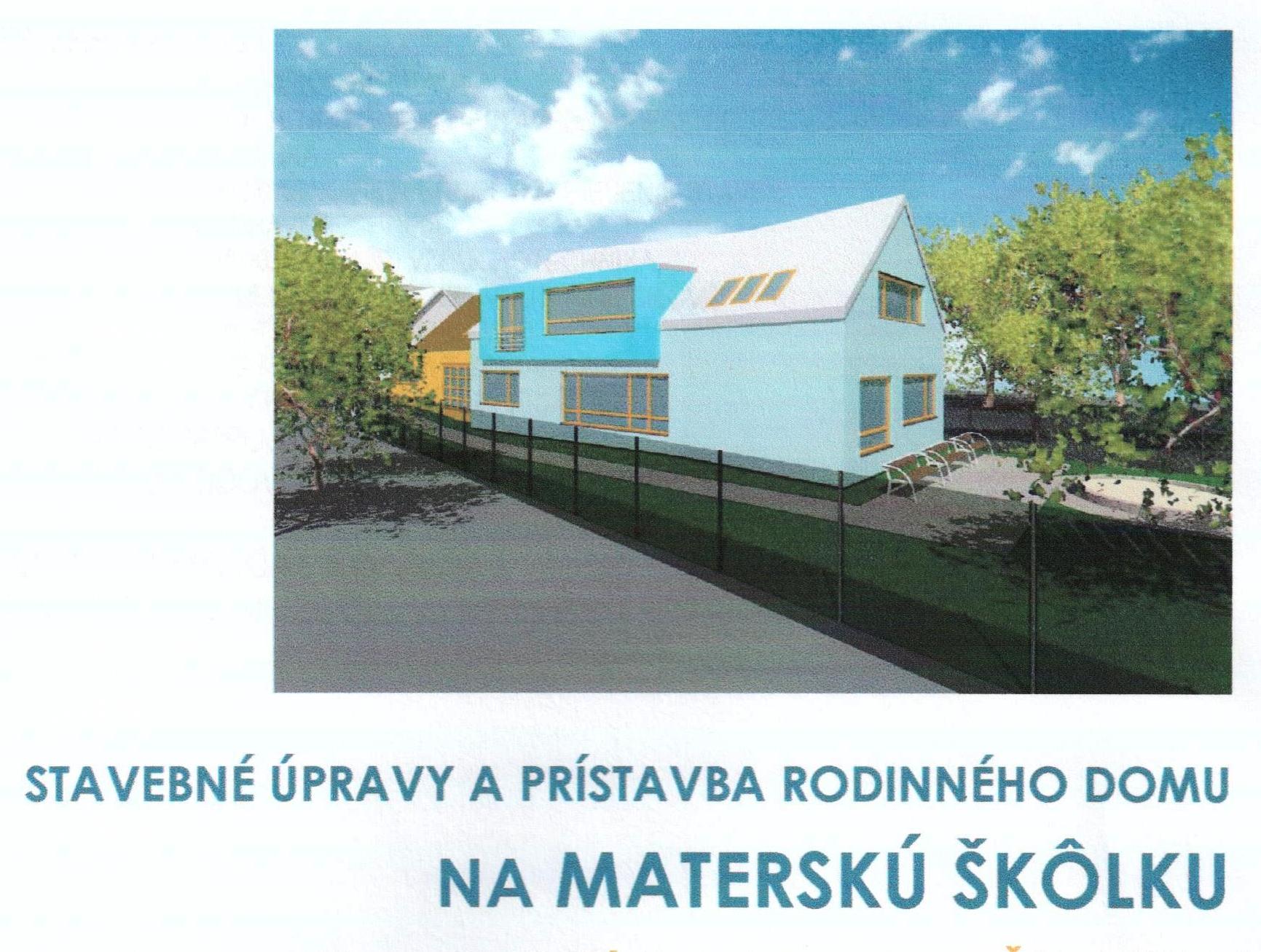 Projek Materskej školy v Ružomberku